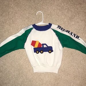 Long Sleeve Truck Sweatshirt